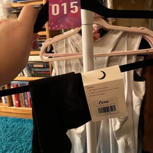 ZYIA Active Men’s Black Double Time Crew Socks - 1 Pair with Tag